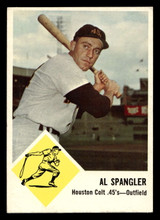 1963 Fleer #39 Al Spangler Stained ID:396947