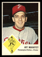 1963 Fleer #54 Art Mahaffey Stained Phillies ID:396959