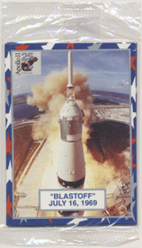 1994 Citgo Apollo 11 25th Anniversity "Blast Off Card Set 5" Factory Sealed #*sku35948 1994 Citgo Apollo 11 25th Anniversity "Blast Off Card Set 5" Factory Sealed #*sku35948