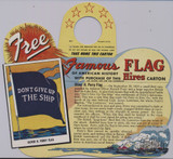 1950's F225-2 Hires Root Beer Famous Flags Of America History Oliver H Perry Flag   #*sku35949