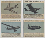 1952 F219-4 Royal Desserts Royal Stars Of The Sky Lot Of 4 #*sku35951 1952 F219-4 Royal Desserts Royal Stars Of The Sky Lot Of 4 #*sku35951