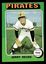 1975 Topps #124 Jerry Reuss Ex-Mint ID: 398015 1975 Topps #124 Jerry Reuss Ex-Mint ID: 398015