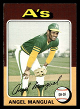 1975 Topps #452 Angel Mangual Ex-Mint  ID: 398337