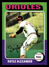 1975 Topps #491 Doyle Alexander Ex-Mint  ID: 398376