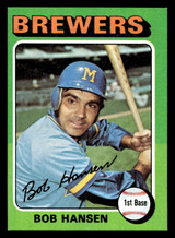 1975 Topps #508 Bob Hansen Near Mint RC Rookie  ID: 398392