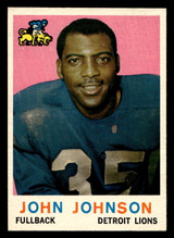 1959 Topps #44 John Henry Johnson Near Mint 1959 Topps #44 John Henry Johnson Near Mint