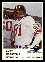 1961 Fleer #75 Andy Robustelli Excellent+  ID: 399835