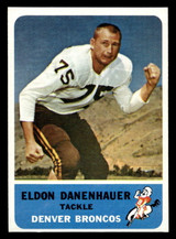 1962 Fleer #38 Eldon Danenhauer Near Mint+  ID: 400012