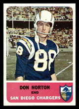 1962 Fleer #78 Don Norton Ex-Mint  ID: 400079