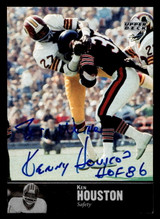 1997 Upper Deck Legends Autographs #AL27 Ken Houston ON CARD Auto Redskins ID: 399215