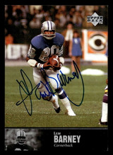 1997 Upper Deck Legends Autographs #AL32 Lem Barney ON CARD Auto Lions ID: 399221