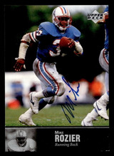 1997 Upper Deck Legends Autographs #AL36 Mike Rozier ON CARD Auto Oilers ID: 399226