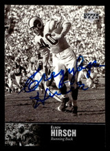 1997 Upper Deck Legends Autographs #AL39 Elroy Hirsch ON CARD Auto LA Rams ID: 399231