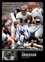 1997 Upper Deck Legends Autographs #AL76 Ken Anderson ON CARD Auto Bengals ID: 399291