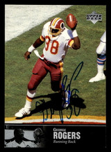 1997 Upper Deck Legends Autographs #AL159 George Rogers ON CARD Auto Redskins ID: 399418