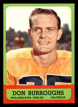 1963 Topps #117 Don Burroughs Near Mint SP  ID: 400466