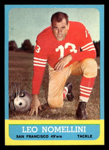 1963 Topps #143 Leo Nomellini Near Mint+  ID: 400506