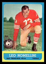 1963 Topps #143 Leo Nomellini Near Mint ID: 400507 1963 Topps #143 Leo Nomellini Near Mint ID: 400507