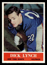 1964 Philadelphia #121 Dick Lynch Near Mint+ RC Rookie ID: 400833 1964 Philadelphia #121 Dick Lynch Near Mint+ RC Rookie ID: 400833
