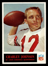 1965 Philadelphia #163 Charley Johnson Ex-Mint  ID: 400972