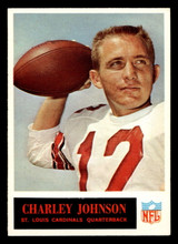 1965 Philadelphia #163 Charley Johnson Ex-Mint  ID: 400974