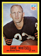 1967 Philadelphia #130 Dave Whitsell Near Mint+ RC Rookie  ID: 401205