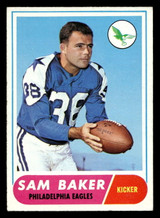 1968 Topps #32 Sam Baker Ex-Mint  ID: 401384