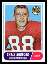 1968 Topps #43 Chris Burford Ex-Mint  ID: 401398