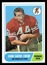 1968 Topps #87 John David Crow Ex-Mint  ID: 401445