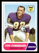 1968 Topps #108 Steve Stonebreaker Ex-Mint RC Rookie  ID: 401466