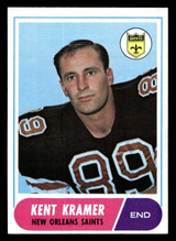 1968 Topps #134 Kent Kramer Near Mint  ID: 401497