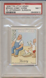 1936 T78 Little Henry Bring Hobby Horse.. Pop 1/2 PSA 7 NM  #*sku36125