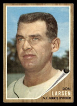 1962 Topps #33 Don Larsen UER Excellent+ ID: 401839 1962 Topps #33 Don Larsen UER Excellent+ ID: 401839