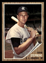 1962 Topps #38 Gene Stephens Ex-Mint ID: 401844 1962 Topps #38 Gene Stephens Ex-Mint ID: 401844