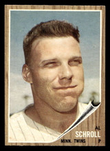 1962 Topps #102 Al Schroll Ex-Mint ID: 401903 1962 Topps #102 Al Schroll Ex-Mint ID: 401903