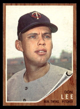 1962 Topps #166 Don Lee Ex-Mint  ID: 401966