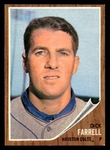 1962 Topps #304 Dick Farrell Excellent+  ID: 402098