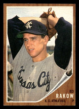 1962 Topps #342 Ed Rakow Excellent+ ID: 402132 1962 Topps #342 Ed Rakow Excellent+ ID: 402132