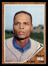1962 Topps #365 Charlie Neal creased Mets