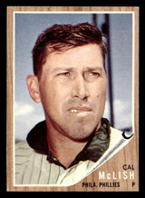 1962 Topps #453 Cal McLish Ex-Mint 