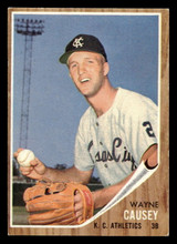 1962 Topps #496 Wayne Causey Excellent+ RC Rookie  ID: 402289