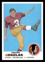 1969 Topps #205 Charlie Gogolak Ex-Mint  ID: 402417