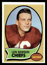 1970 Topps #1 Len Dawson UER Near Mint+ 