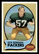 1970 Topps #79 Ken Bowman Near Mint+ RC Rookie  ID: 402567