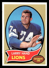 1970 Topps #149 Larry Hand Near Mint RC Rookie  ID: 402638