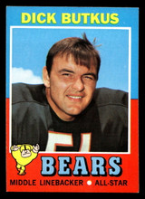 1971 Topps #25 Dick Butkus Ex-Mint  ID: 402814