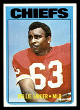 1972 Topps #35 Willie Lanier Excellent+ 1972 Topps #35 Willie Lanier Excellent+