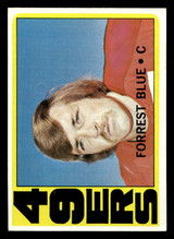 1972 Topps #38 Forrest Blue Excellent+ RC Rookie 1972 Topps #38 Forrest Blue Excellent+ RC Rookie