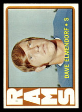 1972 Topps #109 Dave Elmendorf Near Mint 1972 Topps #109 Dave Elmendorf Near Mint