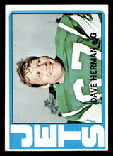 1972 Topps #182 Dave Herman Excellent+ 1972 Topps #182 Dave Herman Excellent+